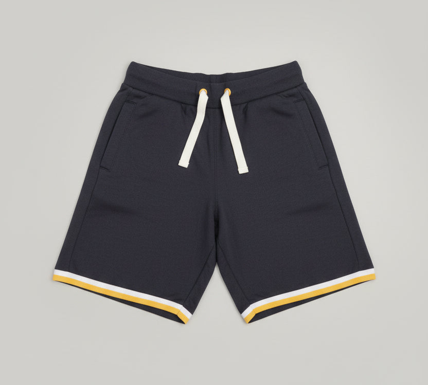 Men’s Charcoal Casual Knit Shorts with Drawstring 2323