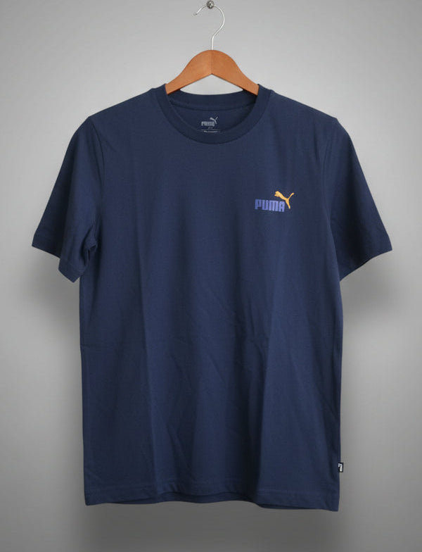 Mens Premium Navy Blue T-SHIRT 019