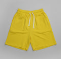 Men’s Charcoal Casual Knit Shorts with Drawstring 2320
