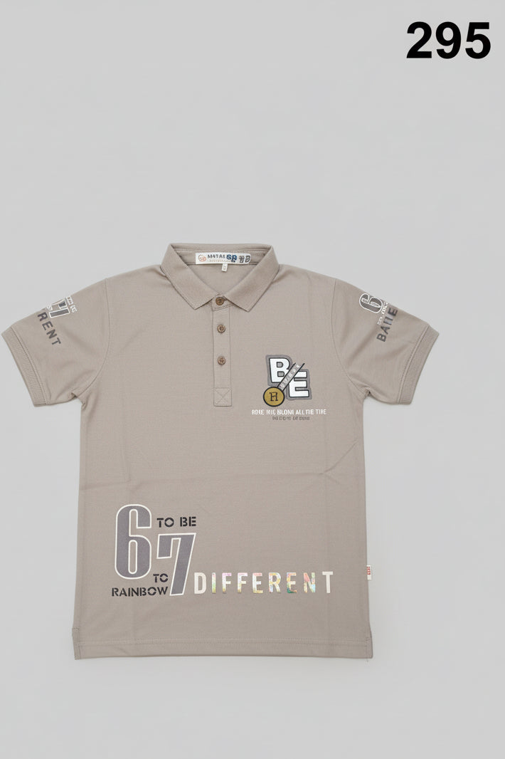 Boys Printed Polo T-Shirt 295
