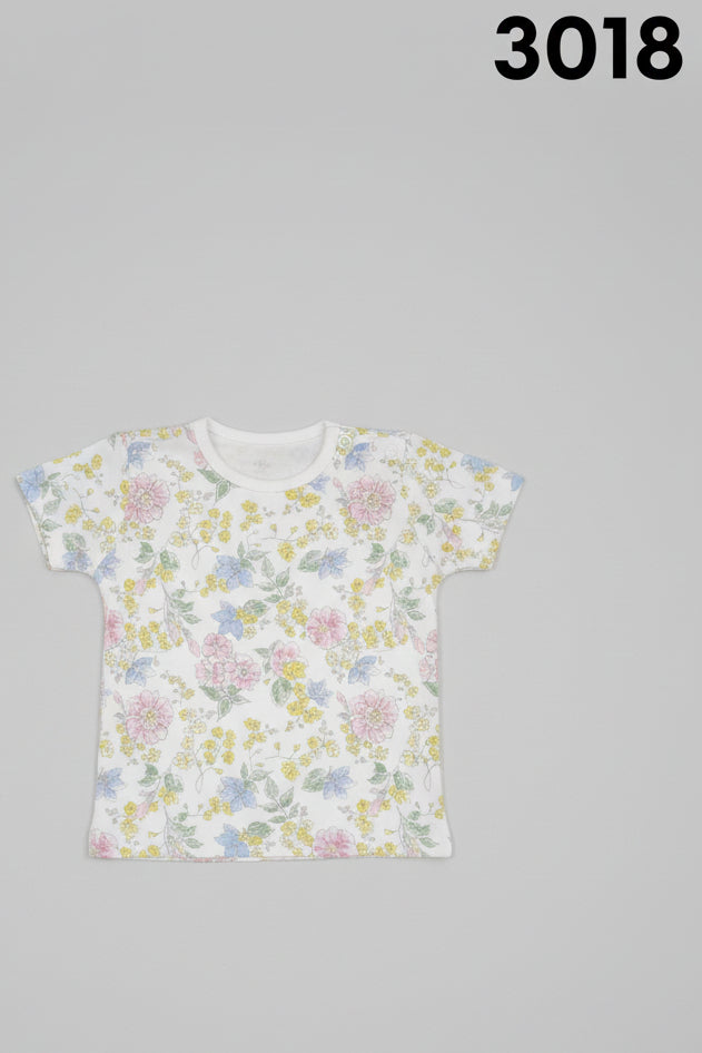 Premium Kids Cotton T-Shirt – Boys & Girls Casual Graphic Tee 3018