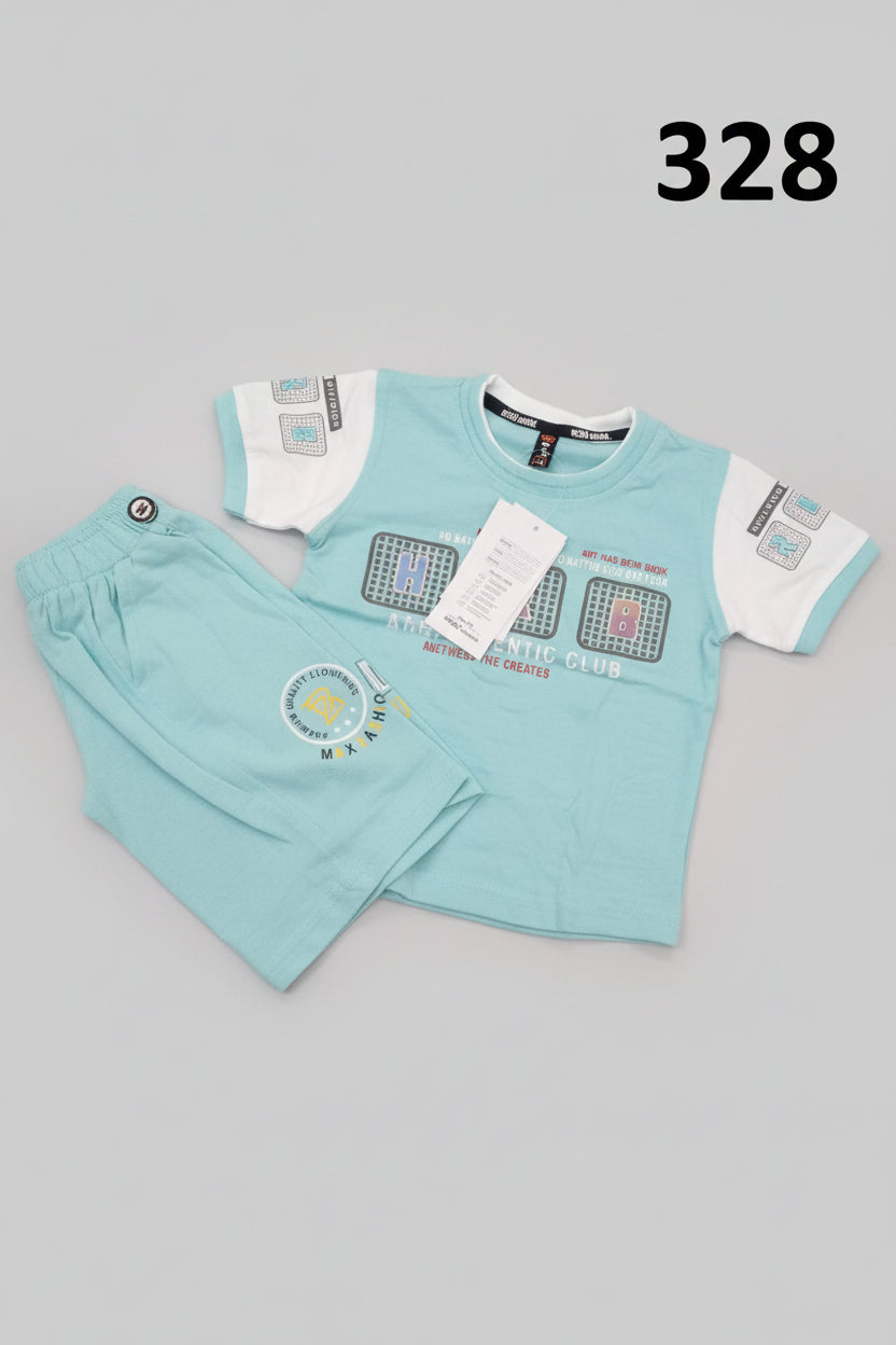 Ecko Unltd. Kids' Two-Piece Set URB Graphic Tee Matching Shorts 328