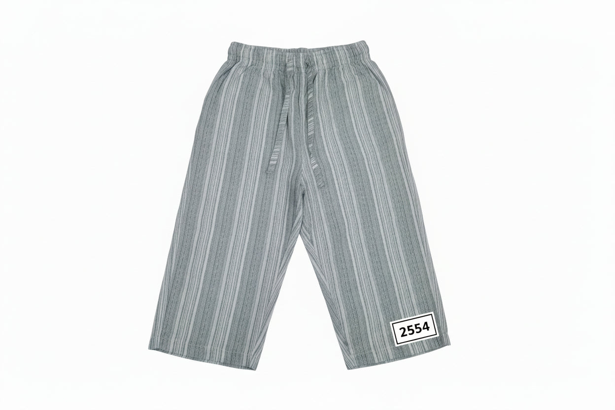Boys Premium Cotton Stripe Shorts-C30
