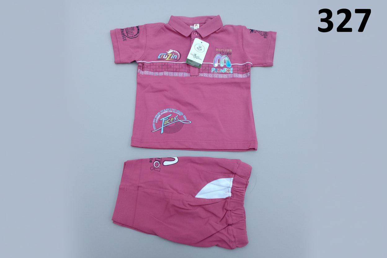 Boys Premium Polo T-Shirt & Shorts Set – Cruzin Pronto Edition..327..