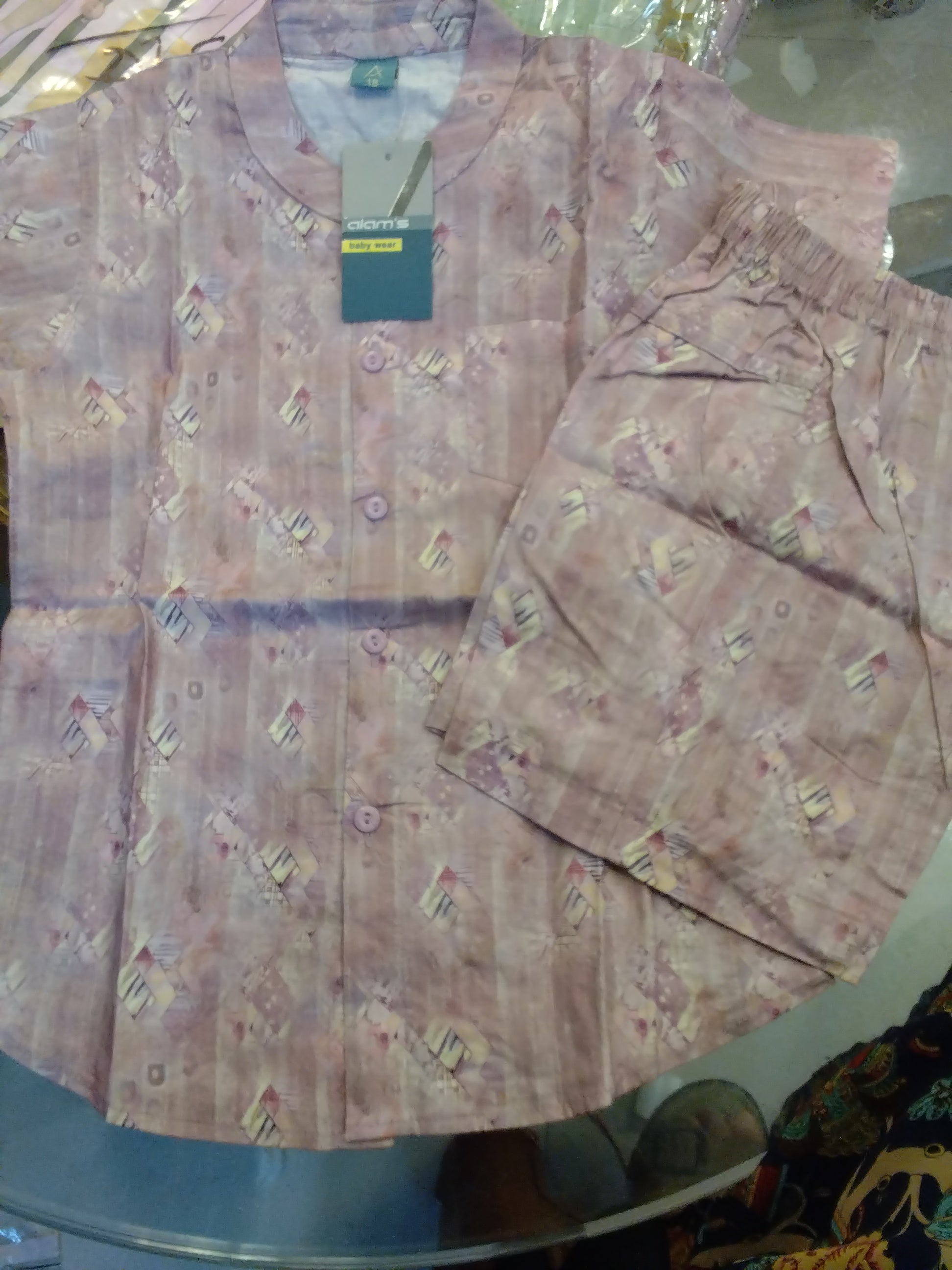 Boys Printed Short Sleeve Top & Shorts Set 173