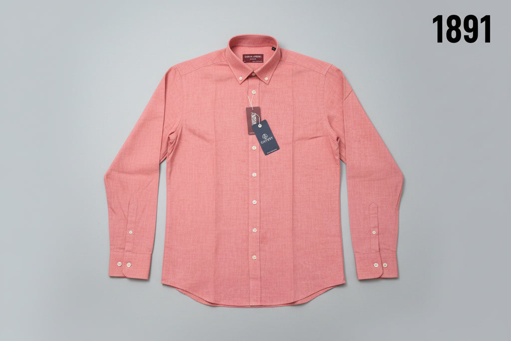 GATSBY Mens F/S Shirt _Urban Sailor 1891 Candy Pin