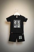 Kids Printed T-Shirt & Shorts Set (CR Design) 340