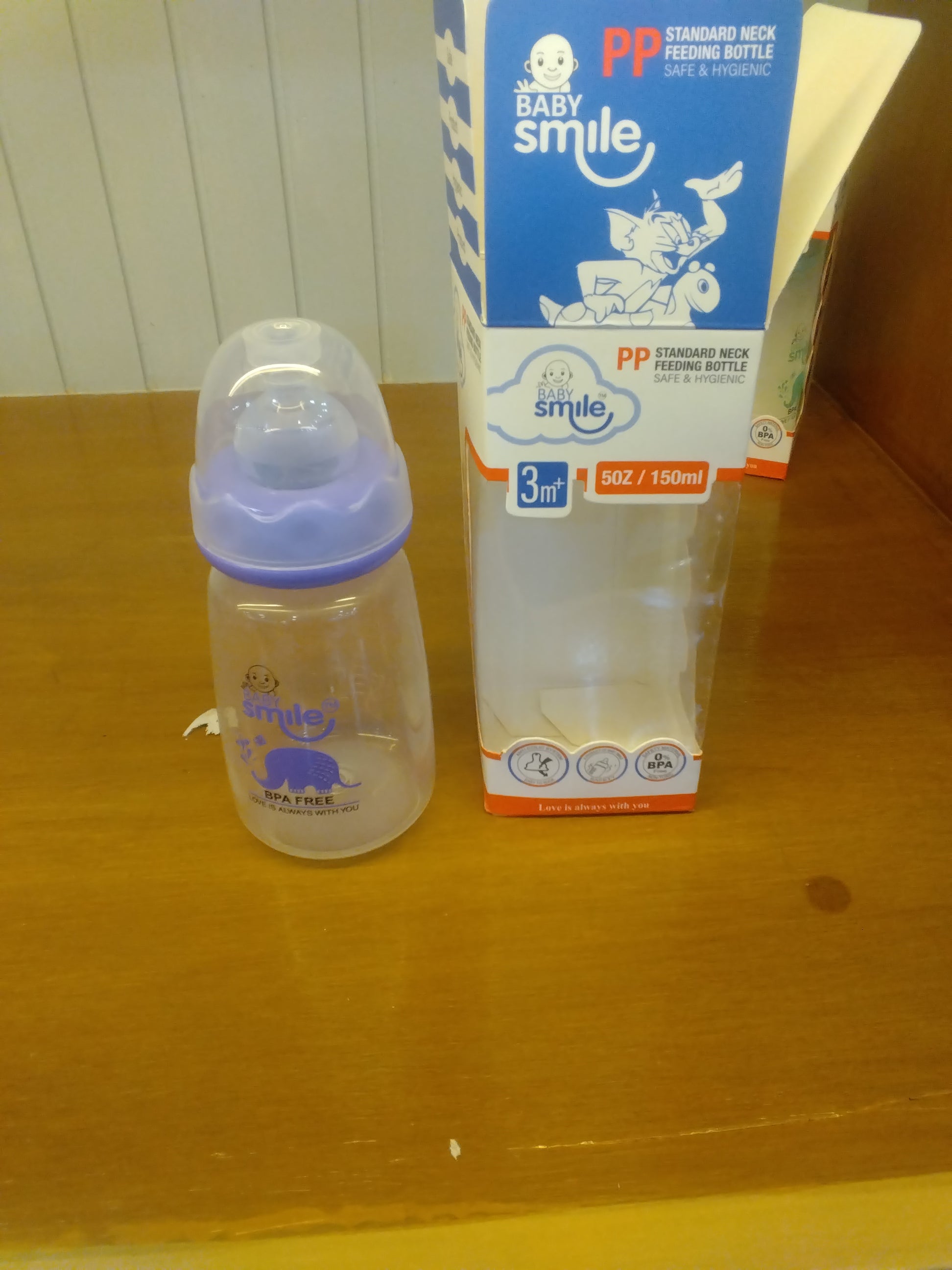 Baby Smile Feeding Bottle 5oz/150ml-C1007