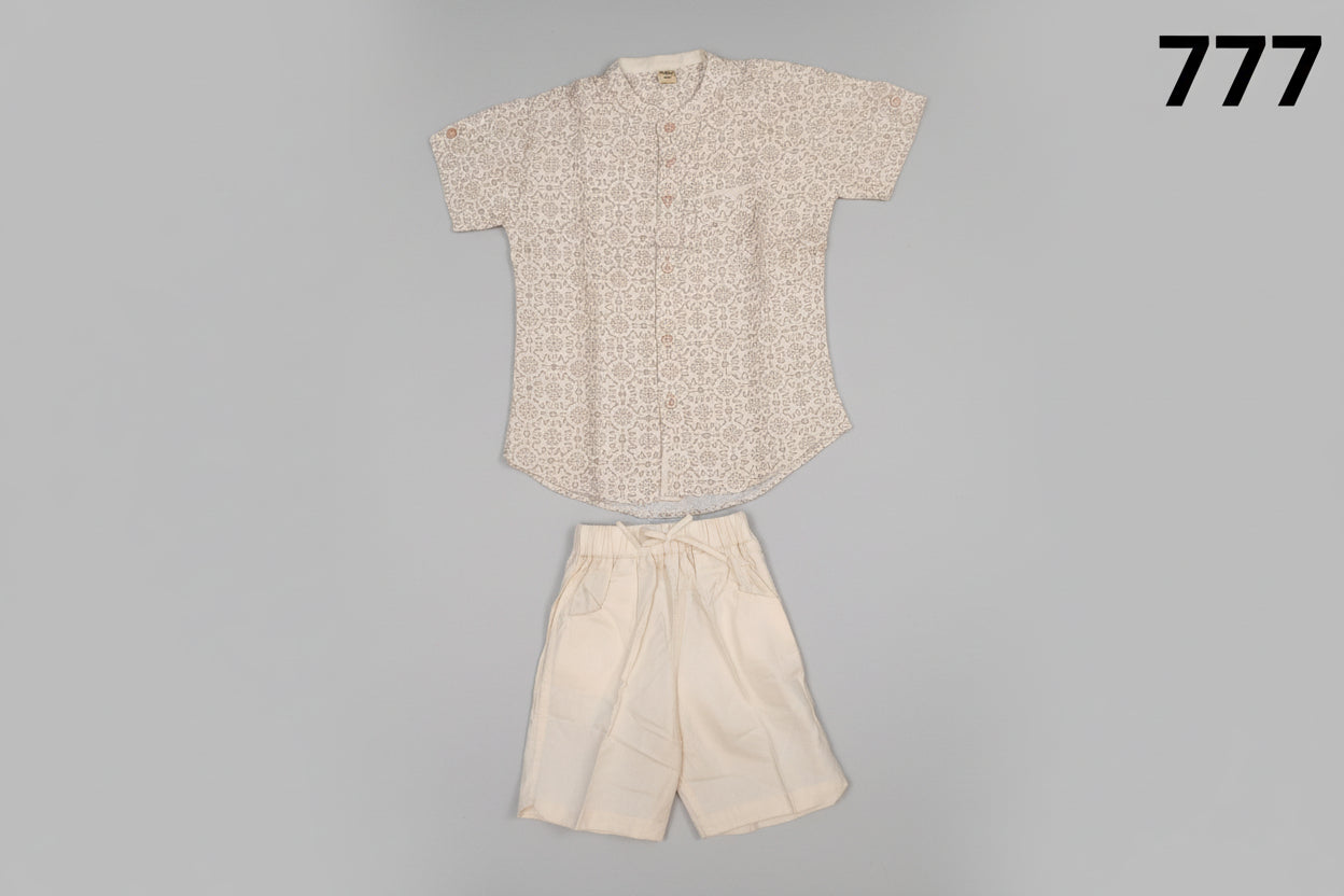 Boys Premium Shirt & Shorts Set-C48