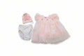 Baby Girls Premium Net Frock Set with Inner & Bloomers 67