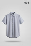 GATSBY MENS S/S SHIRT _ C&A 004 WHITE CHE