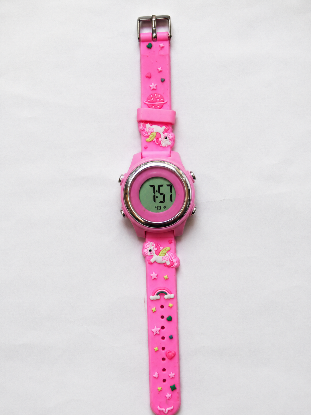 KW 28 Kids Cartoon Silicone Strap Watch