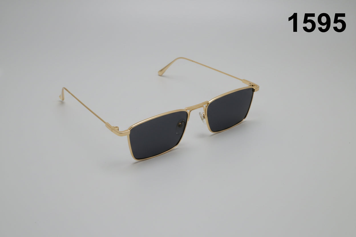 Classic Matte Square Frame Sunglasses 1595