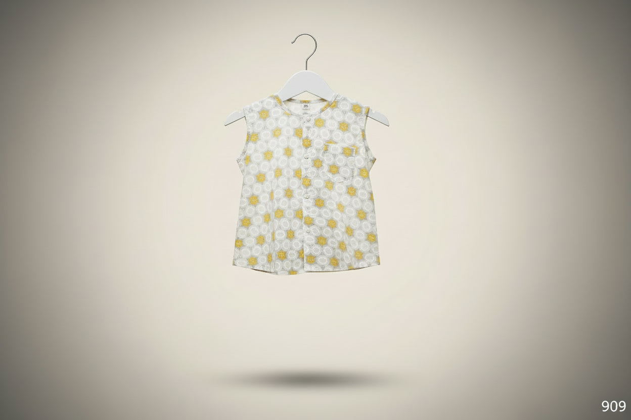 Boys Sleeveless Kurta 909