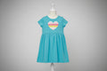 Girls Bird & Floral Printed Dress 3327