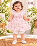 Premium  Baby Frock Set-GD44