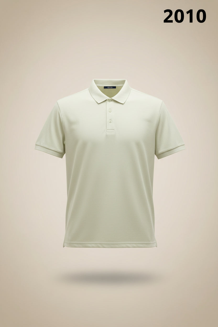 GATSBY Mens Polo T-shirt Celio Light Cream 2010