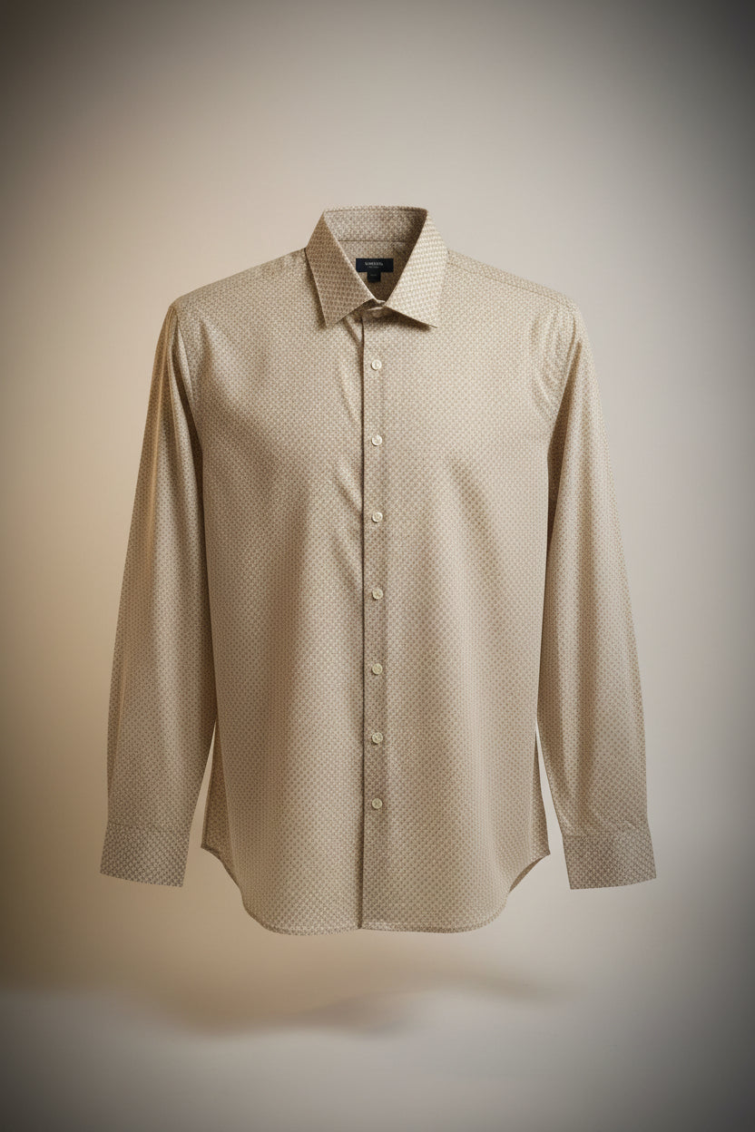 GATSBY Men’s Full Sleeve Casual Shirt BEOWN 920