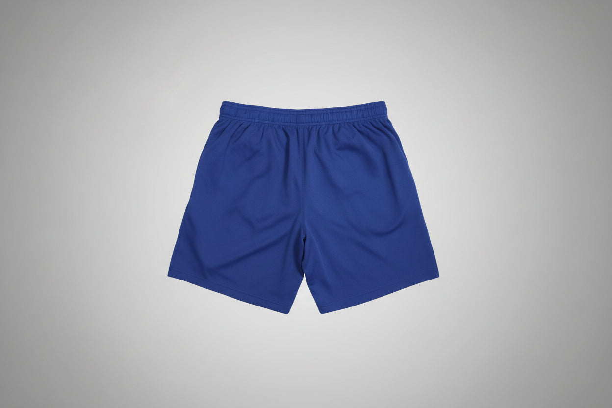 Men’s Charcoal Casual Knit Shorts with Drawstring 2351
