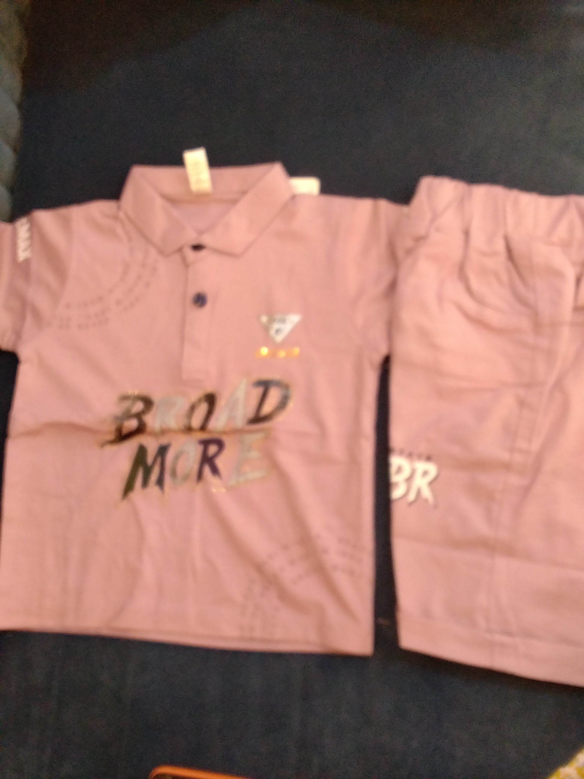 Boys Polo T-Shirt & Shorts Set 266