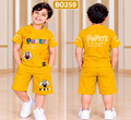 Boys Popeye Graphic T-Shirt & Shorts Co-Ord Set – BO259