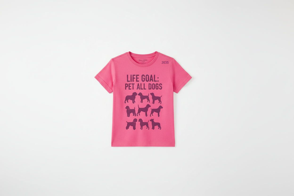 Premium Kids Cotton T-Shirt – Boys & Girls Casual Graphic Tee 2035