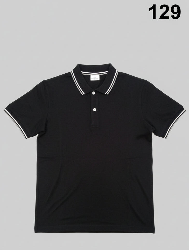 GATSBY Mens Polo T-shirt celio Black 4011