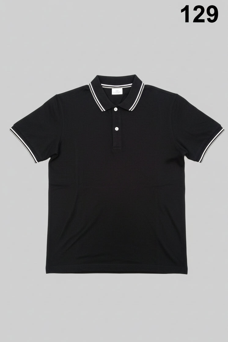 GATSBY Mens Polo T-shirt celio Black 4011