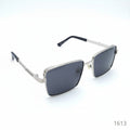Classic Matte Square Frame Sunglasses 1613