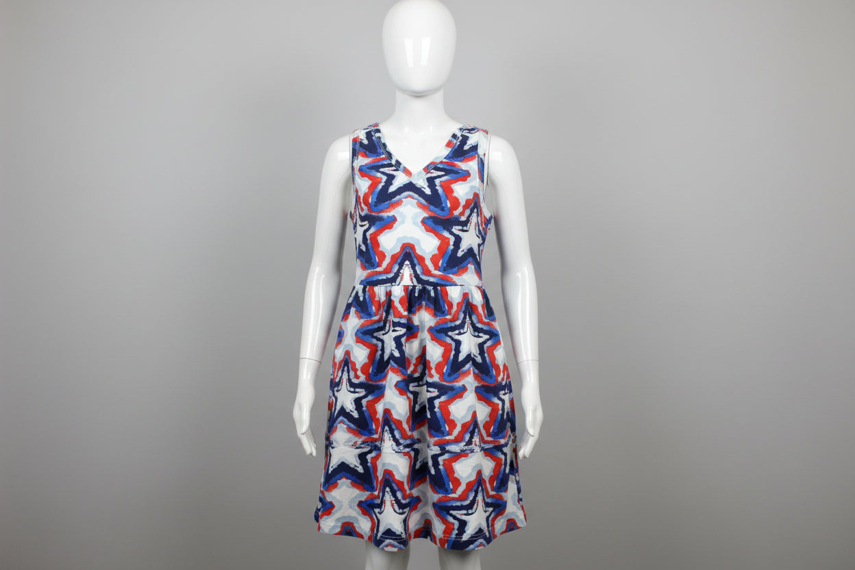 Girls Bird & Floral Printed Dress 3332