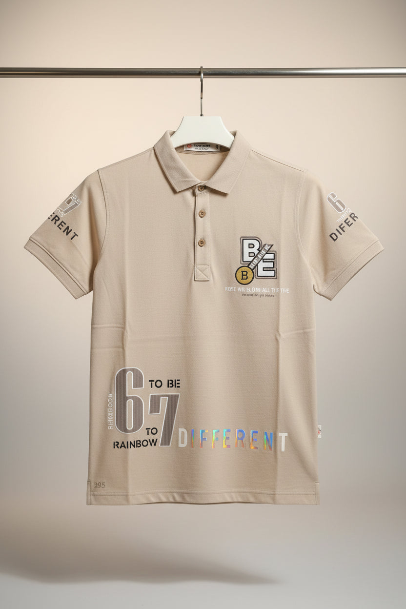 Men’s Printed Polo T-Shirt – “67 To Be Different” Edition 295