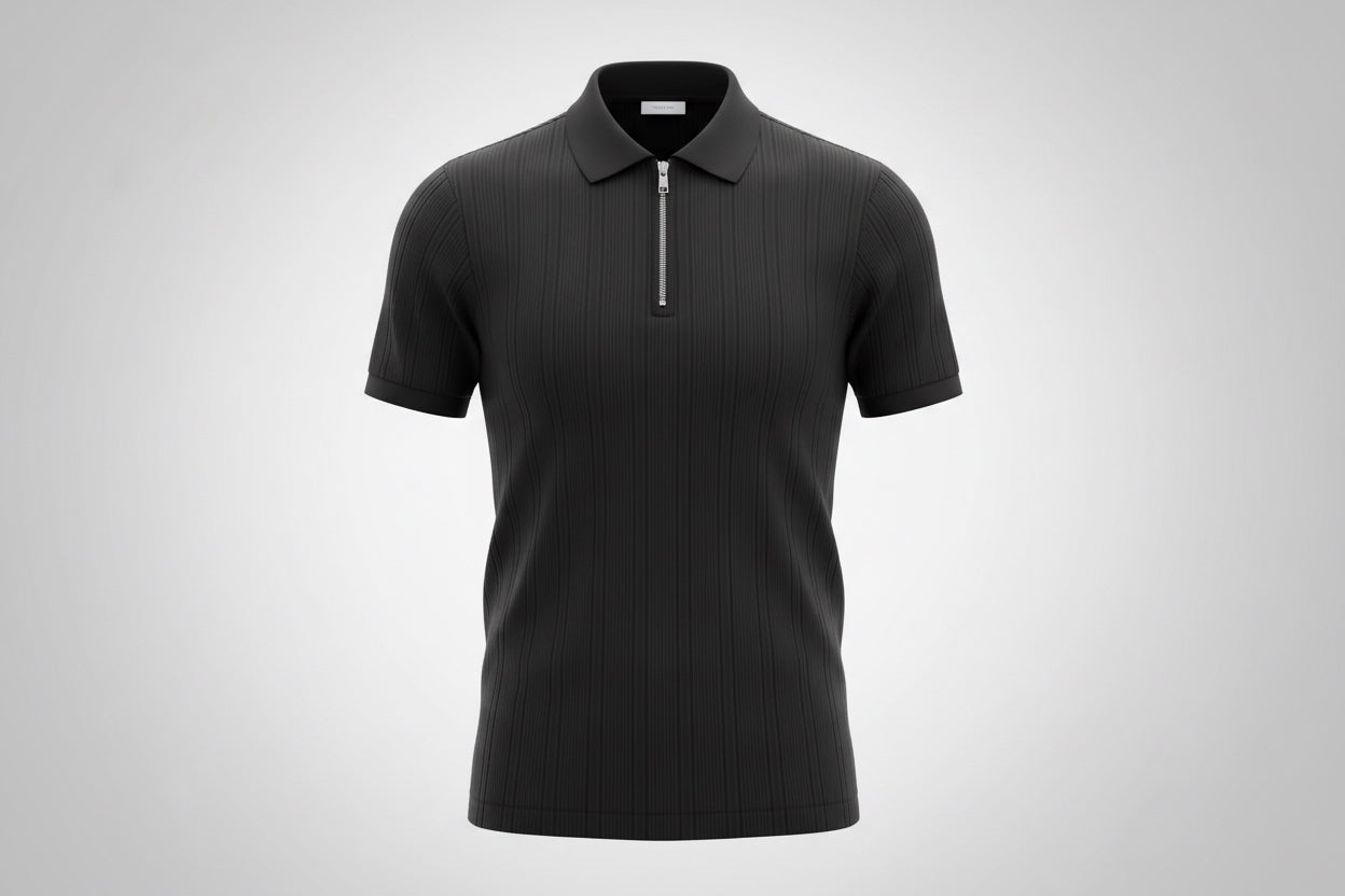 GATSBY Mans Polo T-shirt _Celio 1903 Black
