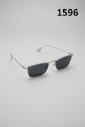 Classic Matte Square Frame Sunglasses 1596
