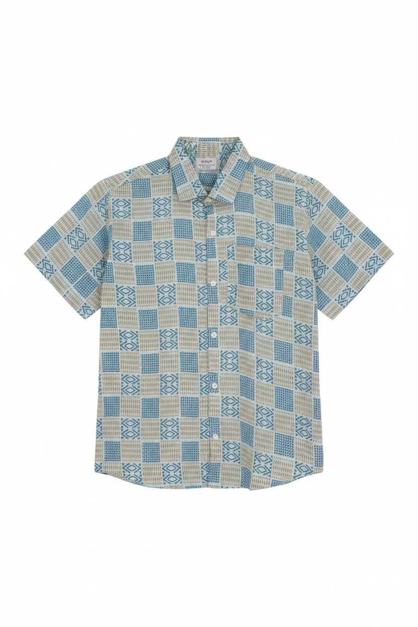 Premium Printed Short Sleeve Shirt 851