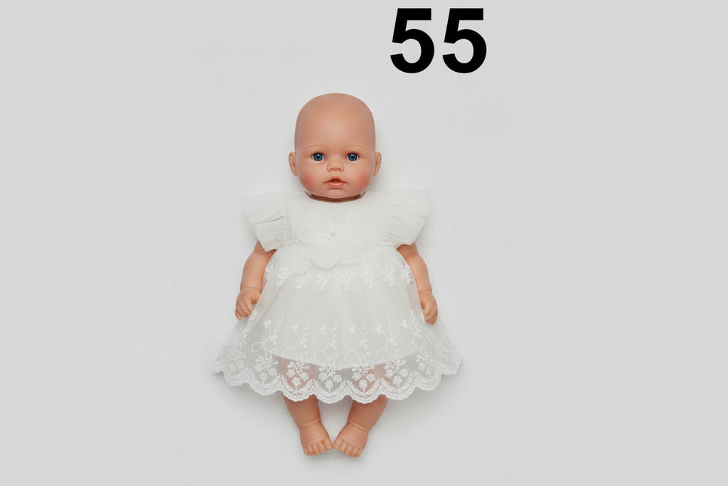 Girls Party Dress with Bloomers Set 55