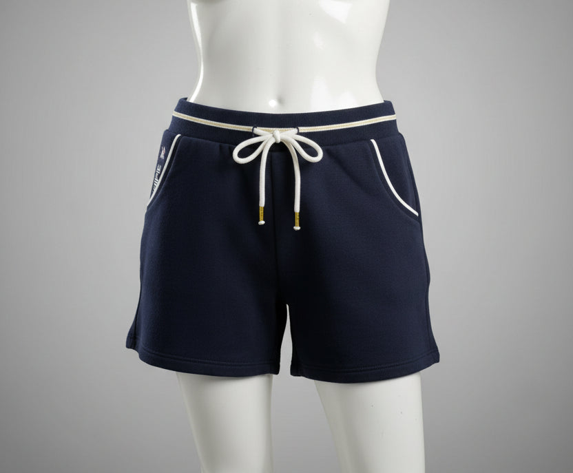 Boys Charcoal Casual Knit Shorts with Drawstring 2332