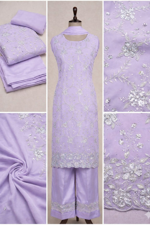 Luxury Heavy Embroidered Sequin Dress 1044