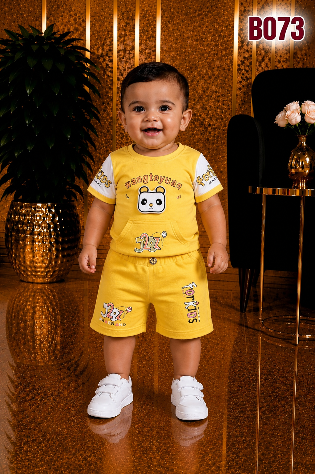 Baby Boys T-Shirt & Shorts Set-BO73