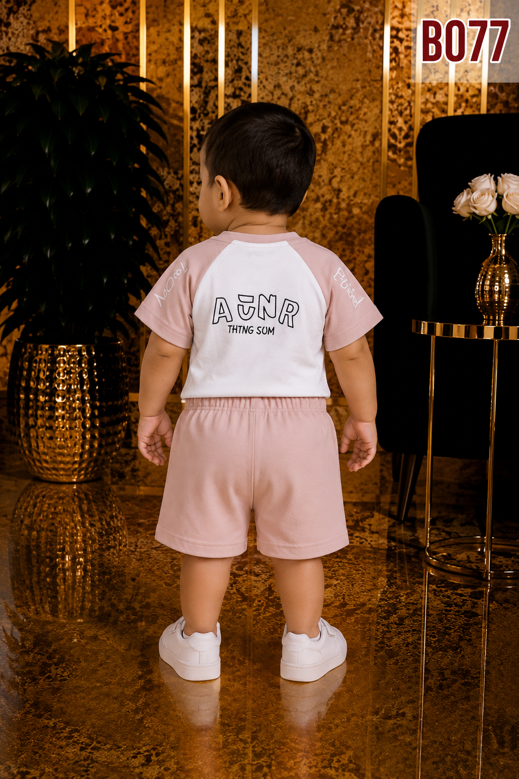 Premium Boys  T-Shirt & Shorts Set-BO77