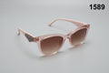 Classic Matte Square Frame Sunglasses 1589
