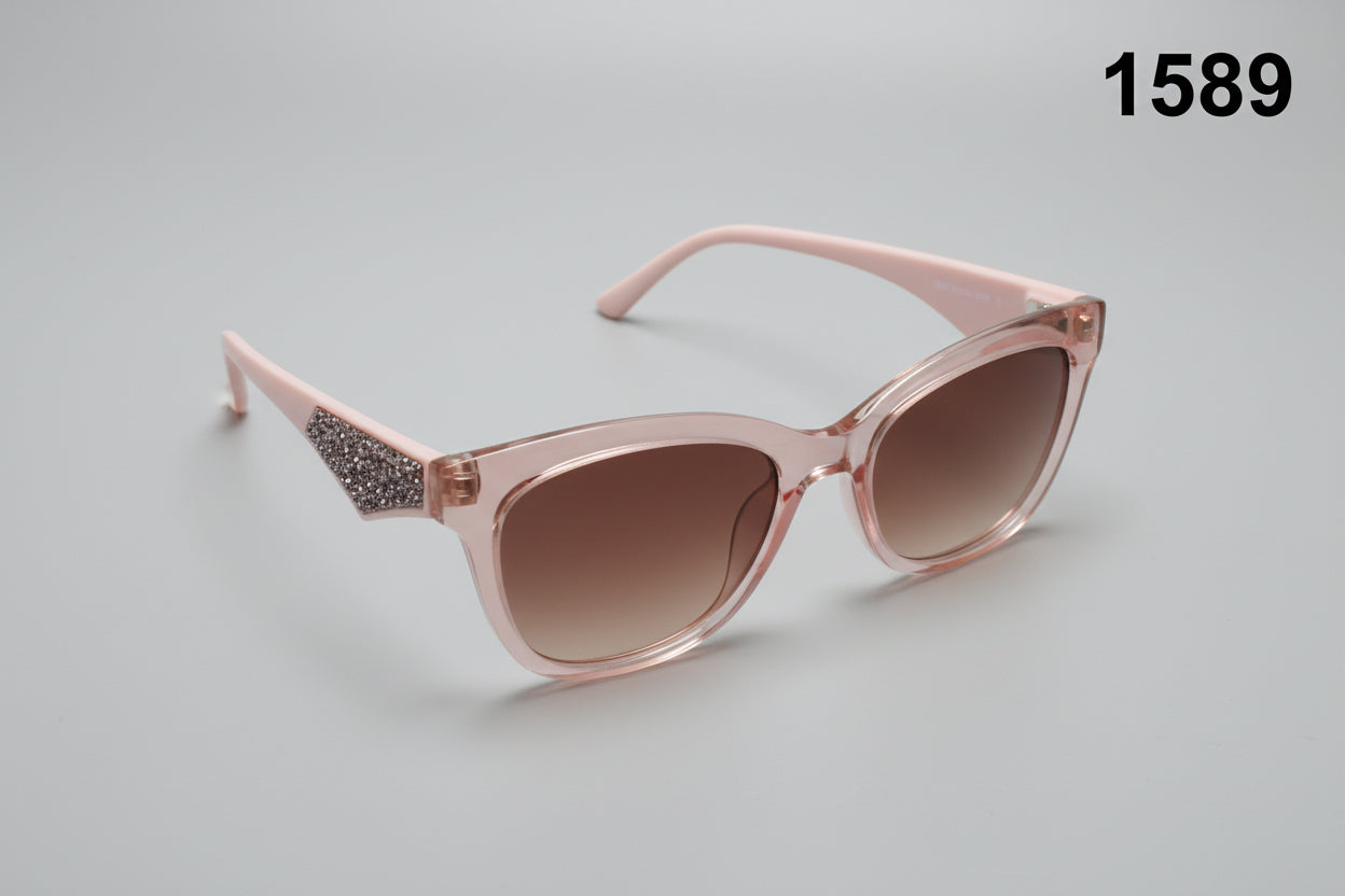 Classic Matte Square Frame Sunglasses 1589