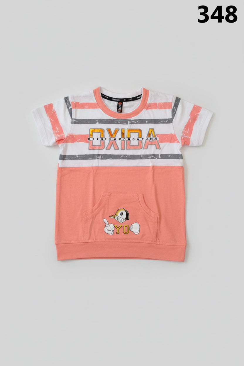 Boys Premium Printed T-Shirt & Shorts Set – OXYDA Edition.348