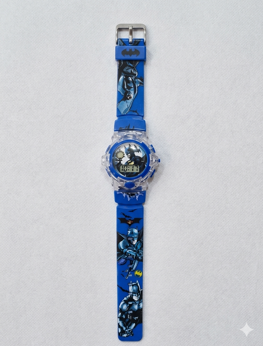 KW18 Kids Cartoon Silicone Strap Watch