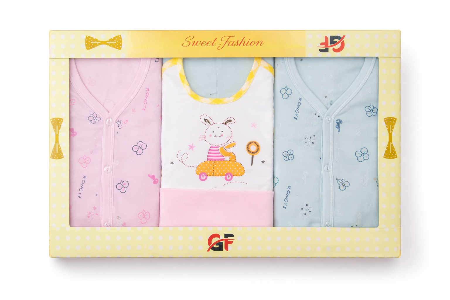 Newborn Baby Cotton Dress Gift Set 6Pcs