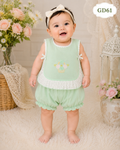 Premium Floral Ruffle Baby Girl Set-GD61