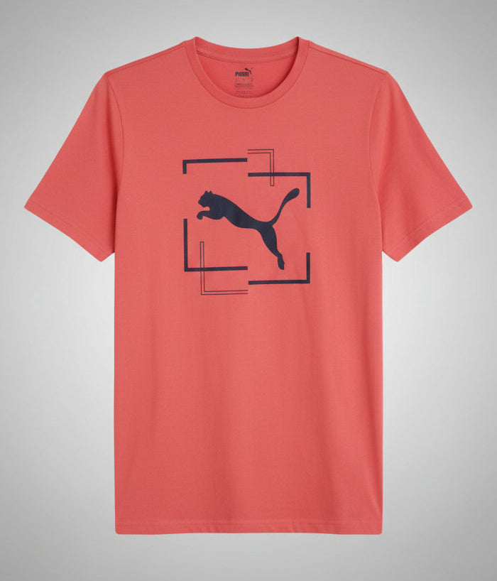 Mens Premium Red T-SHIRT 044