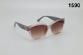 Classic Matte Square Frame Sunglasses 1590