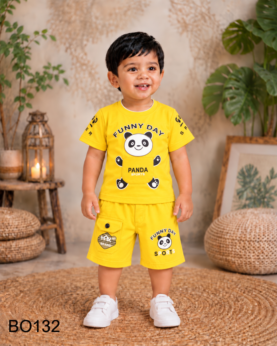 Baby Boys  T-Shirt & Shorts Set-BO132