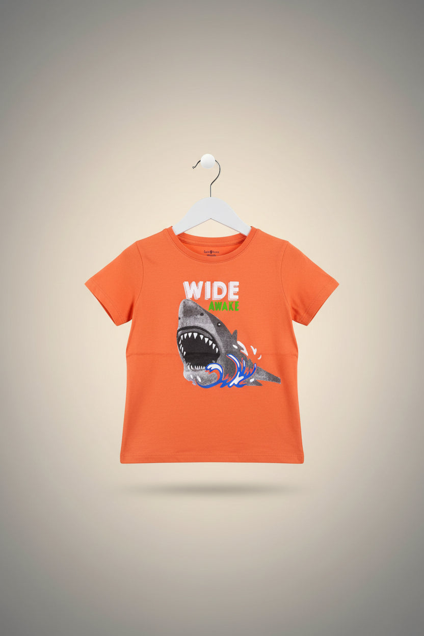 Premium Kids Cotton T-Shirt – Boys & Girls Casual Graphic Tee 2056