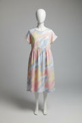 Girls Bird & Floral Printed Dress 3334